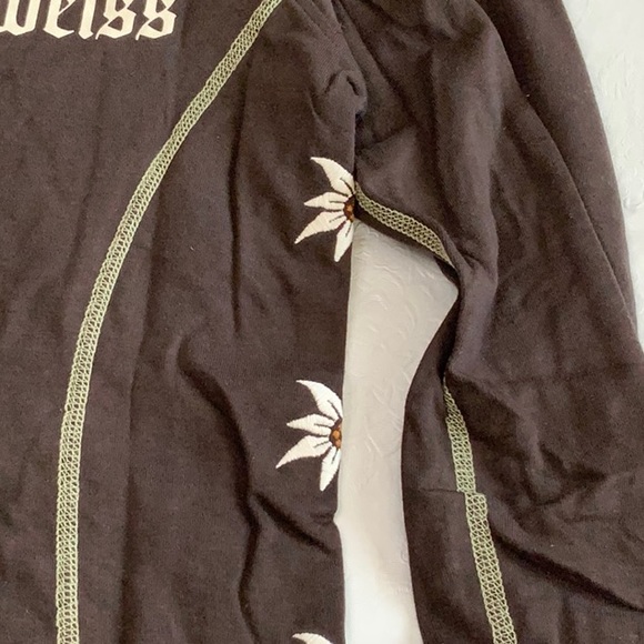 Alp-n-Rock EDELWEISS Turtleneck Top -Chocolate - Picture 7 of 16